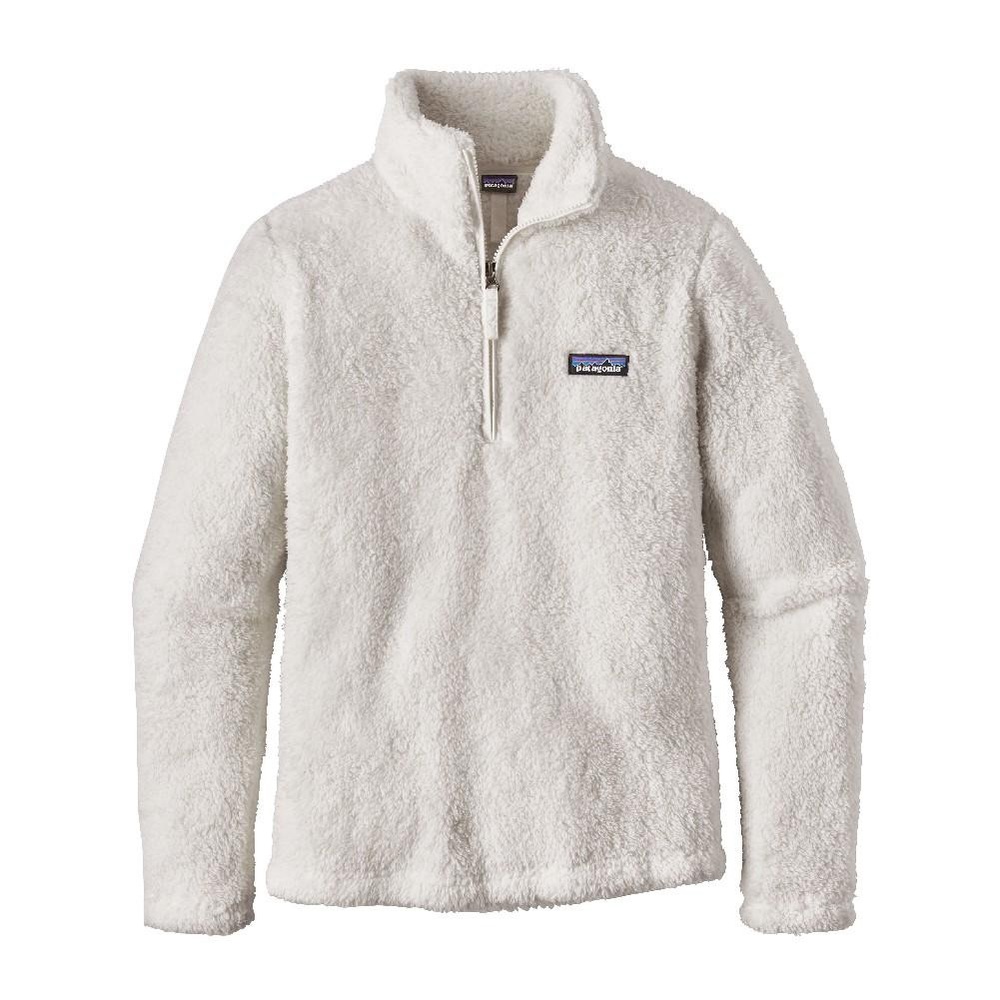 White Patagonia Los Gatos Fleece Quarter Zip Jacket